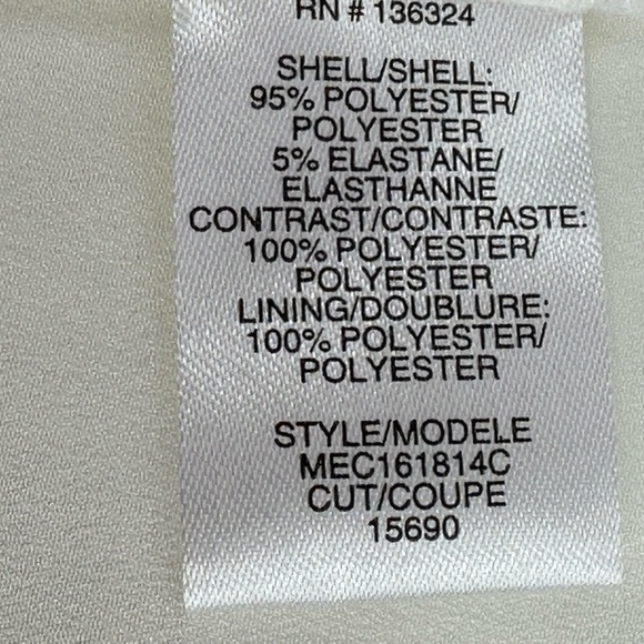 NEW Halston‎ Heritage Evening Cream Sleeveless Gown Side & Back Cutouts Size 10 - Picture 7 of 11